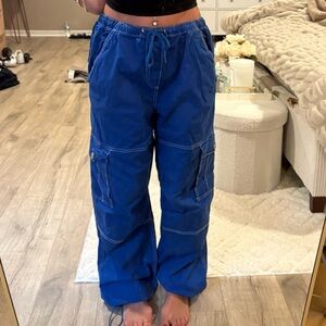 Garage blue cargo pants